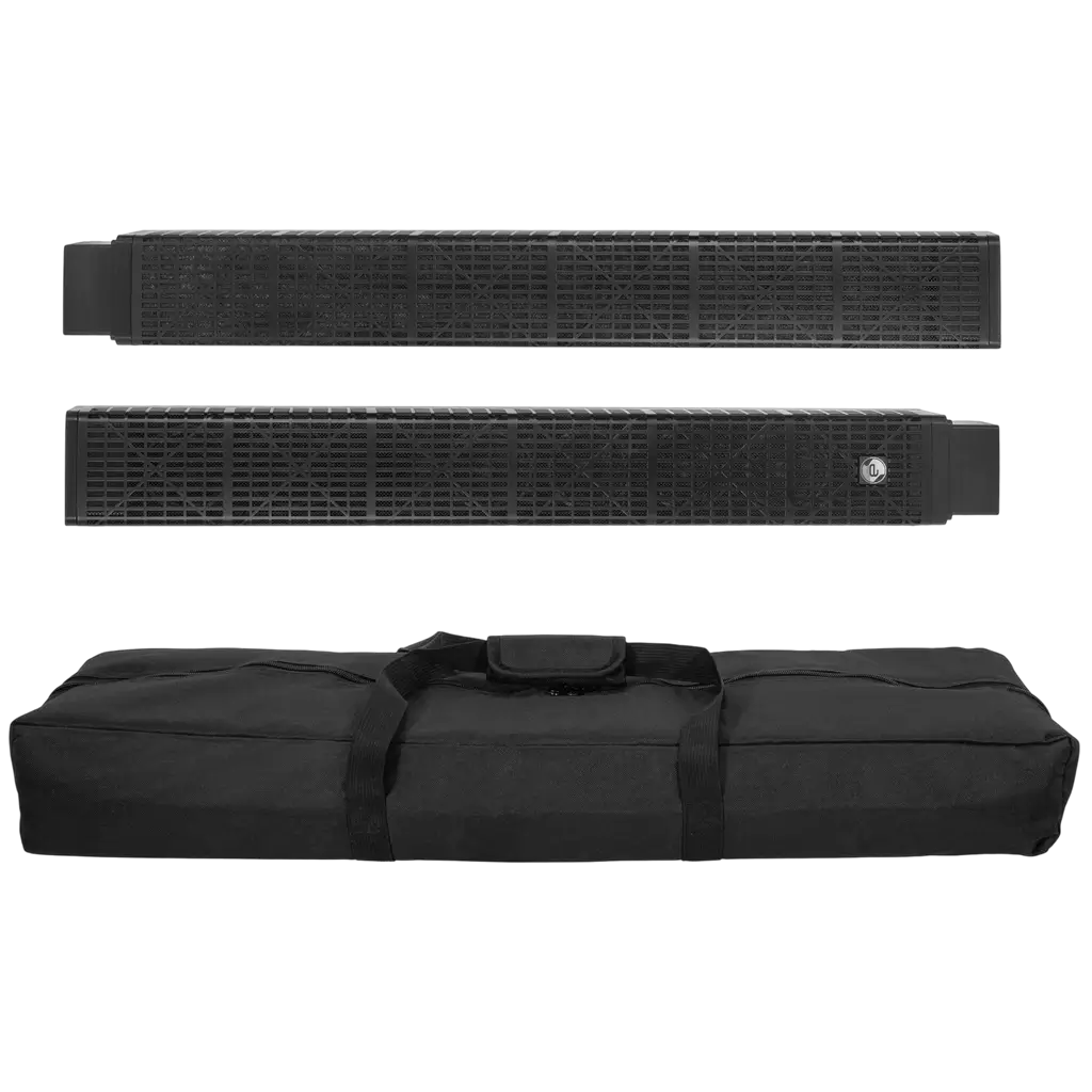 Sistema de columna activa de 3 vías y 800 W RMS con subwoofer de 12" – Elokance