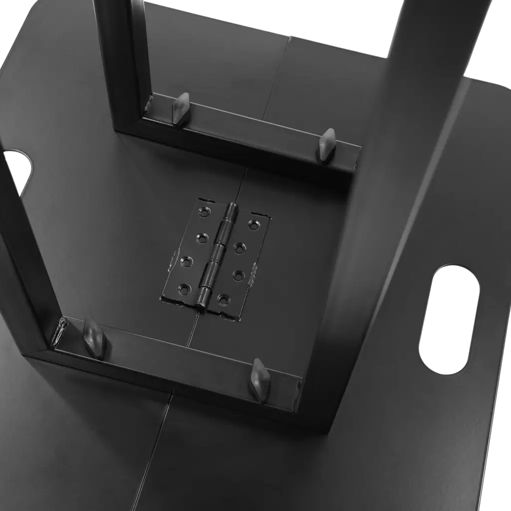 Pack de 2 totems extensibles de 106 a 195 cm con bandas elásticas negras y maletín de transporte – Plugger