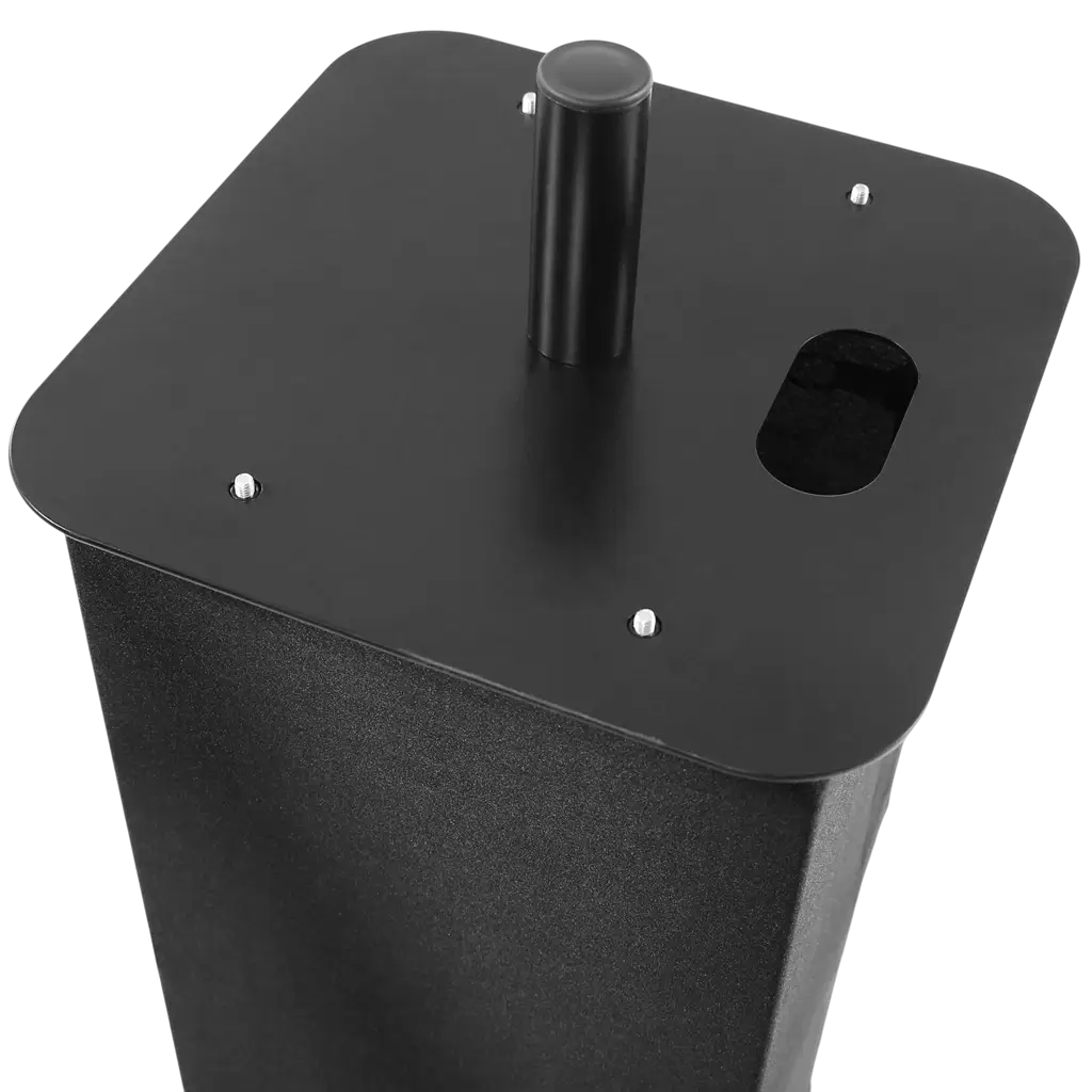 Pack de 2 totems extensibles de 106 a 195 cm con bandas elásticas negras y maletín de transporte – Plugger