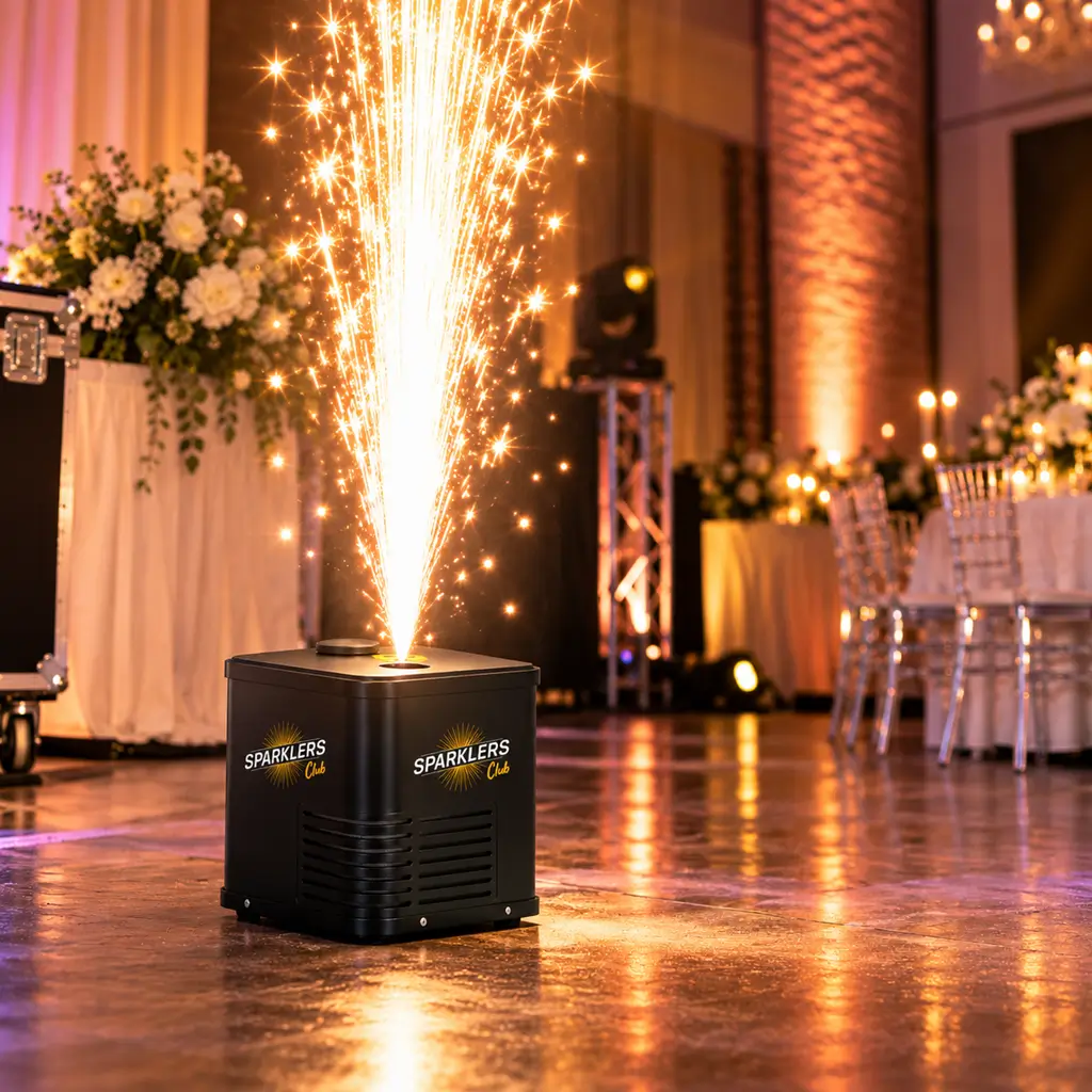 EASY SPARK® - Máquina de chispas frías de 500 W - 3 metros